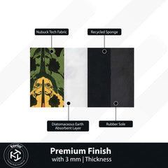 One Piece Usopp Evolution Area Flat Rug | Sogeking Anime Floor Rug | Premium Anti-Slip Flat Rug