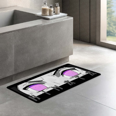 Hinata Hyuga Byakugan Eye Anime Floor Mat | Anti-Slip Printed Floor Rug for Bedroom, Gaming Room & Anime Decor | TORIO