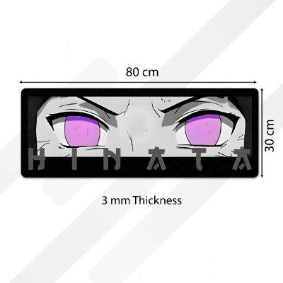 Hinata Hyuga Byakugan Eye Anime Floor Mat | Anti-Slip Printed Floor Rug for Bedroom, Gaming Room & Anime Decor | TORIO