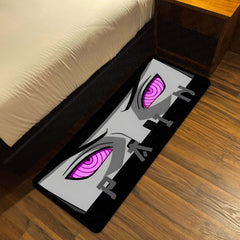 Pain (Nagato Uzumaki) Rinnegan Eye Anime Floor Mat | Anti-Slip Printed Floor Rug for Bedroom, Gaming Room & Anime Decor | TORIO