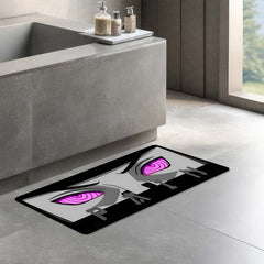 Pain (Nagato Uzumaki) Rinnegan Eye Anime Floor Mat | Anti-Slip Printed Floor Rug for Bedroom, Gaming Room & Anime Decor | TORIO