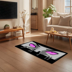 Pain (Nagato Uzumaki) Rinnegan Eye Anime Floor Mat | Anti-Slip Printed Floor Rug for Bedroom, Gaming Room & Anime Decor | TORIO