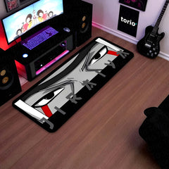 Jiraiya Sage Eye Anime Floor Mat | Anti-Slip Printed Floor Rug for Bedroom, Gaming Room & Anime Decor | TORIO