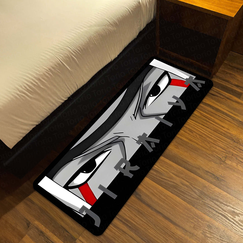 Jiraiya Sage Eye Anime Floor Mat | Anti-Slip Printed Floor Rug for Bedroom, Gaming Room & Anime Decor | TORIO