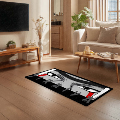 Jiraiya Sage Eye Anime Floor Mat | Anti-Slip Printed Floor Rug for Bedroom, Gaming Room & Anime Decor | TORIO