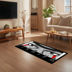 Jiraiya Sage Eye Anime Floor Mat | Anti-Slip Printed Floor Rug for Bedroom, Gaming Room & Anime Decor | TORIO
