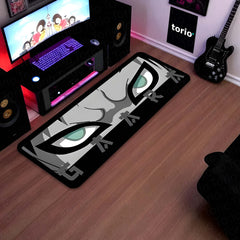 Gaara Eye Anime Floor Mat | Anti-Slip Printed Floor Rug for Bedroom, Gaming Room & Anime Decor | TORIO