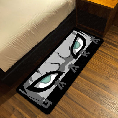 Gaara Eye Anime Floor Mat | Anti-Slip Printed Floor Rug for Bedroom, Gaming Room & Anime Decor | TORIO