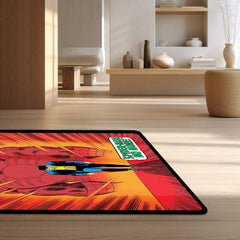 The Amazing Spider-Man Floor Mat | Classic Marvel Comic Cover Rug | Anti-Slip 3mm Absorbent Superhero Floor Mat for Gaming Room, Bedroom & Fan Cave