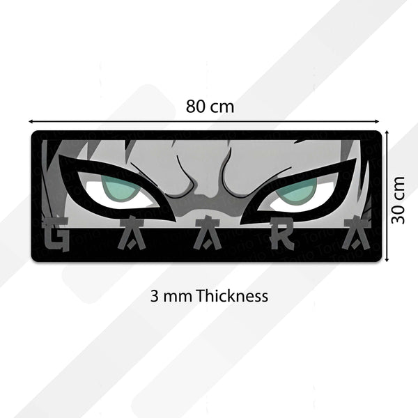 Gaara Eye Anime Floor Mat | Anti-Slip Printed Floor Rug for Bedroom, Gaming Room & Anime Decor | TORIO
