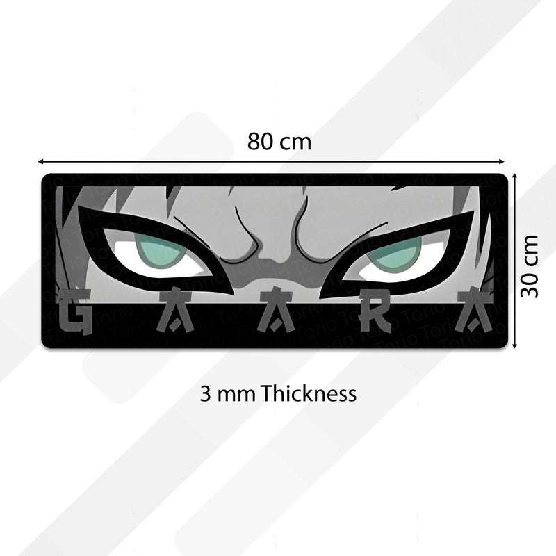 Gaara Eye Anime Floor Mat | Anti-Slip Printed Floor Rug for Bedroom, Gaming Room & Anime Decor | TORIO