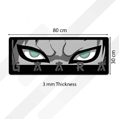 Gaara Eye Anime Floor Mat | Anti-Slip Printed Floor Rug for Bedroom, Gaming Room & Anime Decor | TORIO