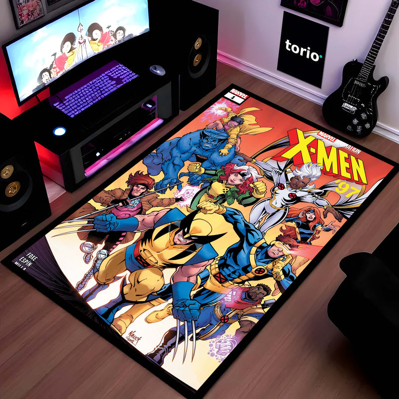 The Amazing Spider-Man Floor Mat | Classic Marvel Comic Cover Rug | Anti-Slip 3mm Absorbent Superhero Floor Mat for Gaming Room, Bedroom & Fan Cave (Copy)