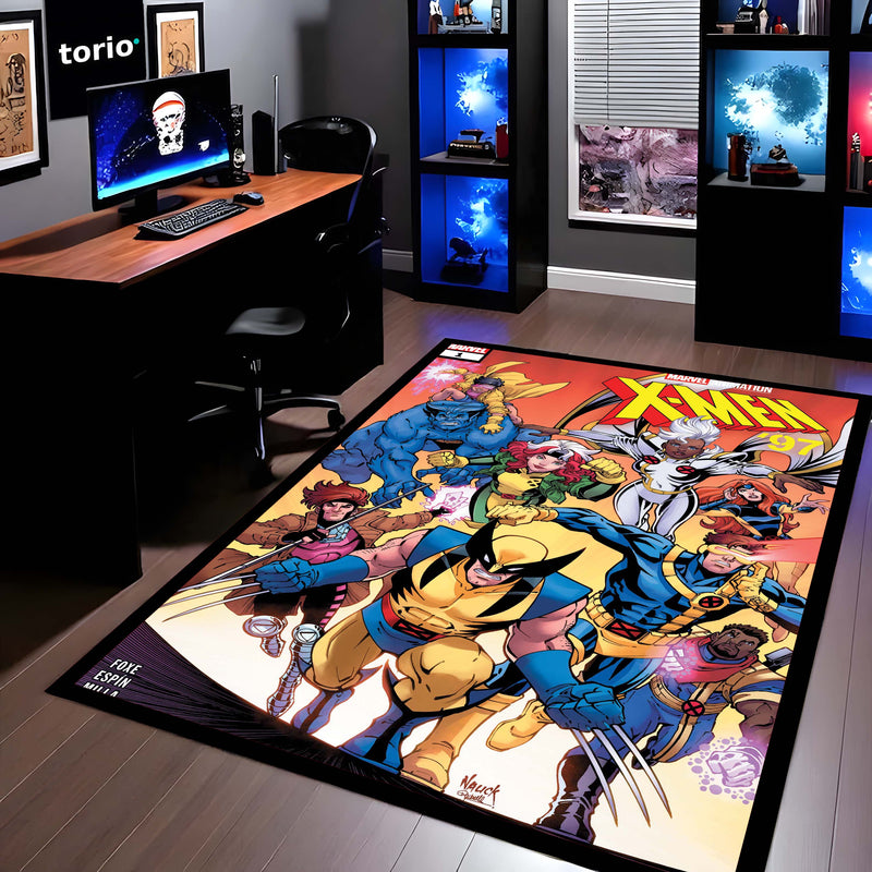 The Amazing Spider-Man Floor Mat | Classic Marvel Comic Cover Rug | Anti-Slip 3mm Absorbent Superhero Floor Mat for Gaming Room, Bedroom & Fan Cave (Copy)