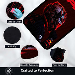 Formula Racing Helmet Area Flat Rug | Formula Motorsport Area Flat Rug | Premium Racing Fan Room Decor Rug
