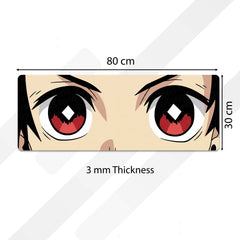 Spy × Family Anya Eyes Floor Mat | Anime Cute Eye Art Rug | Anti-Slip 3mm Absorbent Floor Mat for Bedroom, Gaming Room, Bathroom & Otaku Decor