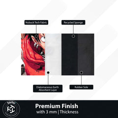 Monkey D. Luffy Streetwear Area Flat Rug | One Piece Anime Area Flat Rug | Premium Anime Gaming Room Decor Rug