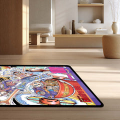 One Piece Volume 100 Floor Mat | Luffy Straw Hat Pirates Comic Art Rug | Anti-Slip 3mm Absorbent Anime Floor Mat for Gaming Room, Bedroom & Otaku Setup
