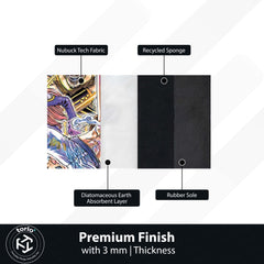 One Piece Volume 100 Floor Mat | Luffy Straw Hat Pirates Comic Art Rug | Anti-Slip 3mm Absorbent Anime Floor Mat for Gaming Room, Bedroom & Otaku Setup