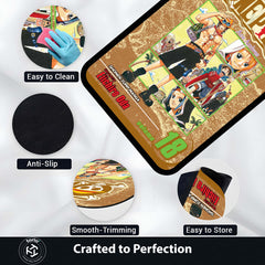 One Piece Floor Mat | Eiichiro Oda Manga Cover Anime Rug | Anti-Slip 3mm Absorbent Floor Mat for Gaming Room, Bedroom & Otaku Setup