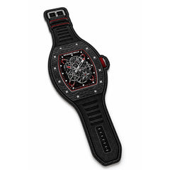 Richard Mille Skeleton Watch Floor Mat (3 mm Thick) | Luxury Timepiece Cut-Out Rug for Bedroom, Office & Watch Collector Decor