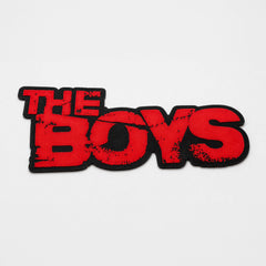 The Boys Logo Cut-out Flat Rug | Superhero TV Series Inspired Flat Rug | Bold Pop Culture Room Floor Decor
