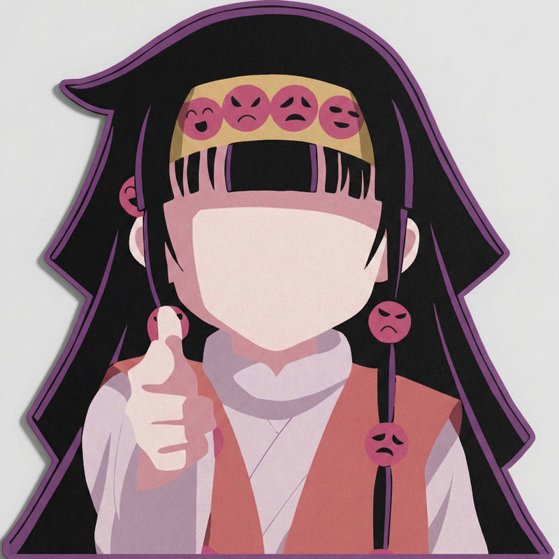 Alluka Zoldyck Inspired Anime Floor Mat (3 mm Thick) | Cute & Mysterious Character Art Mat for Bedroom, Anime Room & Otaku Decor