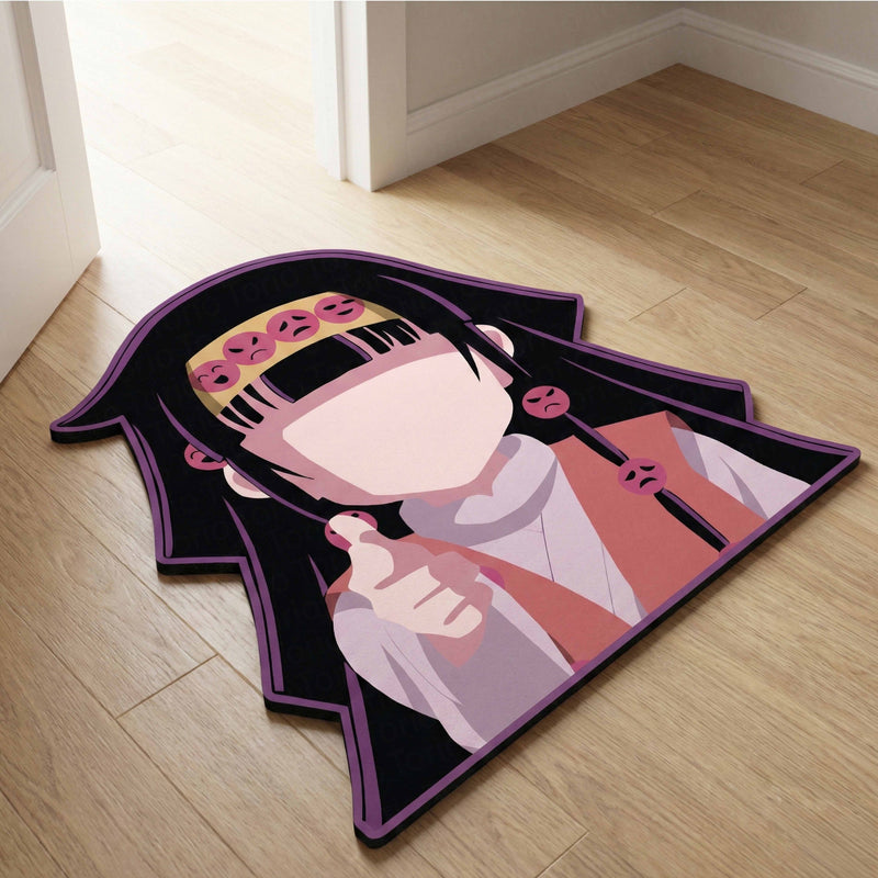 Alluka Zoldyck Inspired Anime Floor Mat (3 mm Thick) | Cute & Mysterious Character Art Mat for Bedroom, Anime Room & Otaku Decor