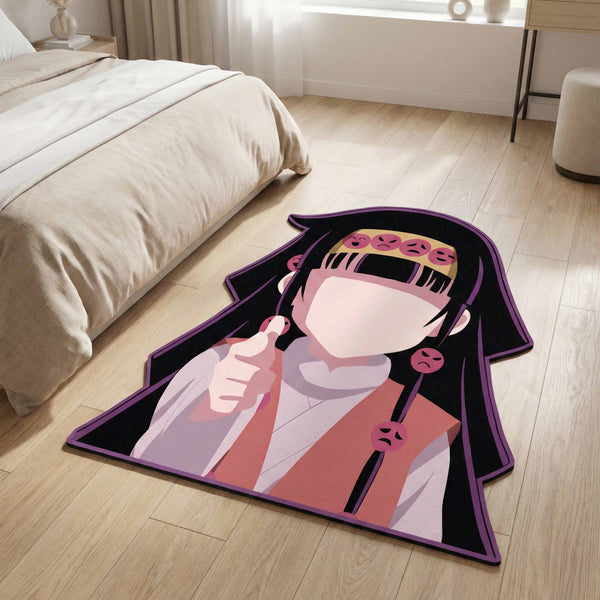 Alluka Zoldyck Inspired Anime Floor Mat (3 mm Thick) | Cute & Mysterious Character Art Mat for Bedroom, Anime Room & Otaku Decor
