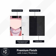 Alluka Zoldyck Inspired Anime Floor Mat (3 mm Thick) | Cute & Mysterious Character Art Mat for Bedroom, Anime Room & Otaku Decor