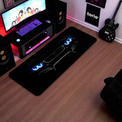 BMW M3 Front Profile Floor Mat (3 mm Thick) | Luxury Sports Car Bedroom Bedside Runner for Automotive Home Decor