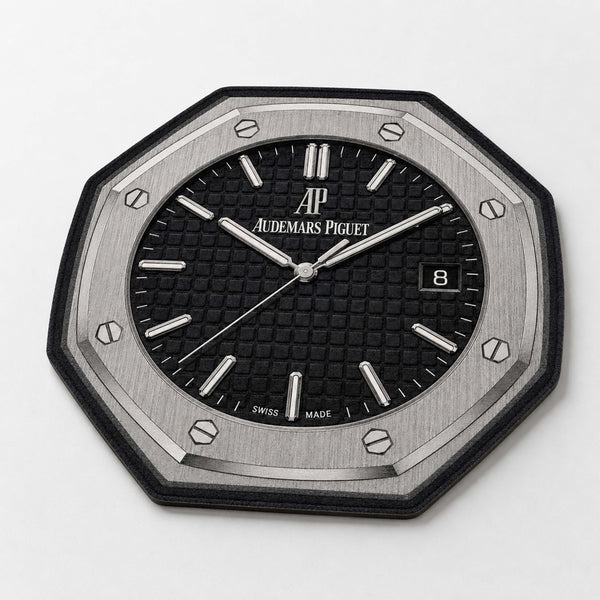 Audemars Piguet Royal Oak Dial Floor Mat (3 mm Thick) | Luxury Octagonal Watch Face Rug for Bedroom, Gaming Room & Watch Collector Décor