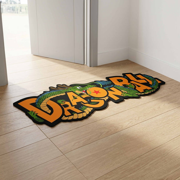 Dragon Ball Anime Floor Mat (3 mm Thick) | Iconic Dragon & Star Design Mat for Bedroom, Gaming Room & Anime Home Decor