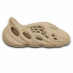 Yeezy Foam Runner Sand Cut-out Flat Rug | Futuristic Slip-On Sneaker Floor Rug | Premium Streetwear Room Decor