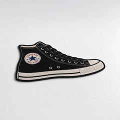 Converse Chuck Taylor All Star High-Top Cut-out Flat Rug | Classic Canvas Sneaker Floor Rug | Premium Streetwear Room Decor