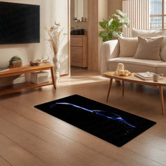 Ferrari F12tdf Top View Floor Mat (3 mm Thick) | Luxury Supercar Bedroom Bedside Runner for Automotive Home Decor