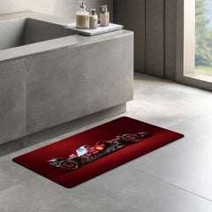 Ferrari SF-25 Formula 1 Floor Mat (3 mm Thick) | F1 Racing Car Bedroom Bedside Runner for Automotive Home Decor