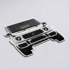 Mercedes-Benz G-Wagon Inspired Floor Mat | Anti-Slip 3mm Absorbent SUV Design Rug | Easy Clean Waterproof Floor Mat for Home, Office & Garage