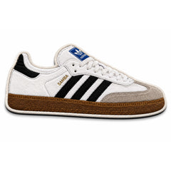 Adidas Samba Classic Cut-out Flat Rug | Iconic White & Black Sneaker Floor Rug | Premium Streetwear Room Decor
