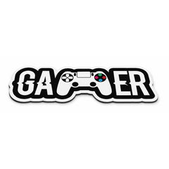 Gamer Gaming Controller Logo Flat Rug | Console Gamer Die-Cut Flat Rug | Gaming Room & Setup Floor Decor