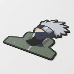 Kakashi Inspired Anime Floor Mat (3 mm Thick) | Calm Ninja Art Design for Bedroom, Gaming Room & Otaku Decor