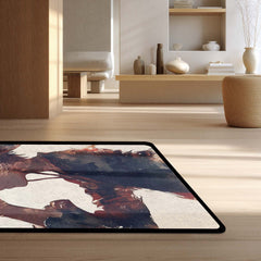Monkey D Luffy Anime Area Rug | One Piece Sunset Art Floor Mat | Straw Hat Pirate Aesthetic Rug for Bedroom, Gaming Room & Otaku Decor