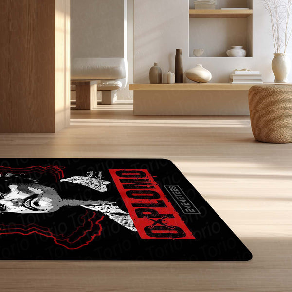 Pablo Escobar Area Rug | Iconic Colombian Kingpin Floor Mat | Gritty Crime-Drama Inspired Decor for Man Cave, Office & Urban Enthusiasts