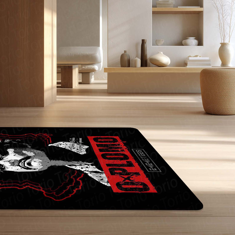 Pablo Escobar Area Rug | Iconic Colombian Kingpin Floor Mat | Gritty Crime-Drama Inspired Decor for Man Cave, Office & Urban Enthusiasts