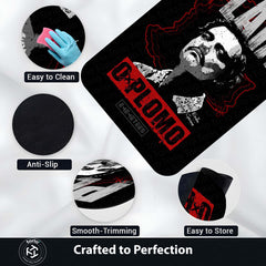 Pablo Escobar Area Rug | Iconic Colombian Kingpin Floor Mat | Gritty Crime-Drama Inspired Decor for Man Cave, Office & Urban Enthusiasts