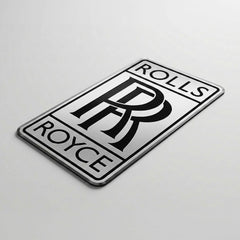 Rolls-Royce Luxury Logo Floor Mat (3 mm Thick) | Premium Rolls-Royce Cut-Out Rug for Bedroom, Office, Garage & Supercar Decor