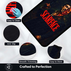 Scarface Tony Montana Wall Art | Iconic Cinematic Wall Decor | Legendary Film Quote Wall Hanging for Living Room, Office & Home Theater