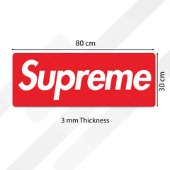 Supreme Floor Mat (3 mm Thick) | Street Style Bedroom Bedside Runner for Modern Home Decor