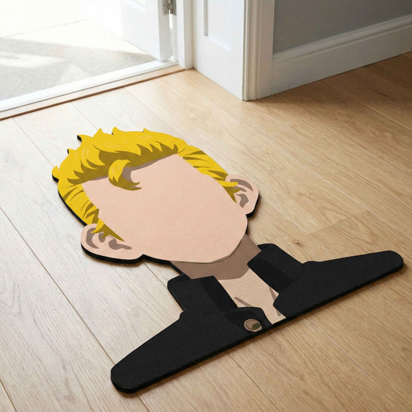 Takemichi Hanagaki Minimal Pose Floor Mat (3 mm Thick) | Tokyo Revengers Anime Cut-Out Rug for Bedroom, Gaming Room & Otaku Home Décor