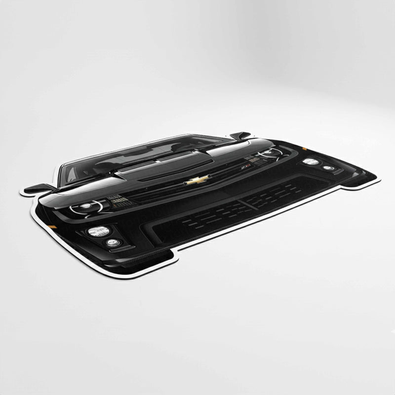 Chevrolet Camaro Front Design Floor Mat | Anti-Slip 3mm Printed Rug for Living Room, Bedroom, Gaming & Garage Decor